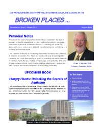 BROKEN PLACES ...