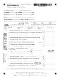 2019 Form RI-1040
