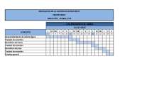 EJEMPLO DE CALENDARIO DE OBRA DEMOLICION DE CASA