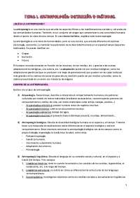 Introducción a la Antropología Social: Cultura, Sociedad y Organización Social