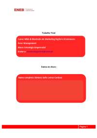 Estratégia Empresarial Trabalho ENEB