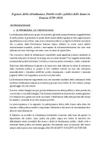 Il genere della cittadinanza. Diritti civili e politici delle donne in Francia (1789-1915)