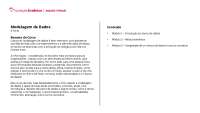 Exercicio sobre varias coisas e fatores e proteção