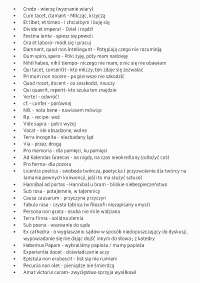 Łacina - podstawowe sentencje, maksymy, powiedzenia