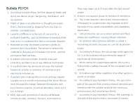 Psychiatric Nursing Bullets