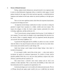 Network Infrastructure Design for Educational Institutions: A Review of Related Literature