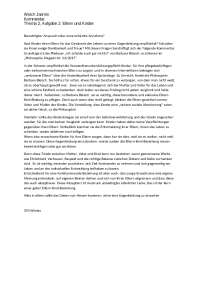 Kommentar - Verhältnis der Generationen