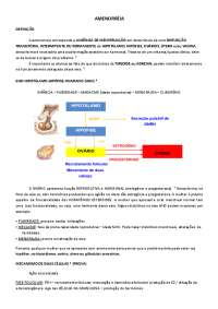 Resumo de ginecologia - Amenorréia