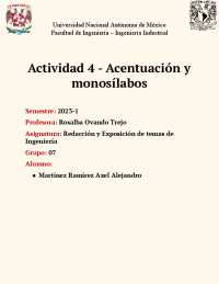 Español acentos y monosilabas