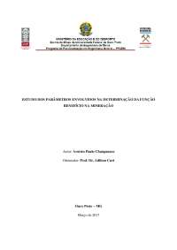 Avaliação de projetos