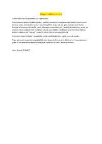 esercizio di scrittura al passato