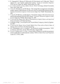 Hybrid vehicles  and battery