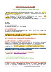 Legislazione scolastica