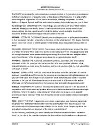 SOAPSTONE Worksheet