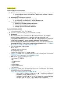 Exclusion Clauses in Contracts
