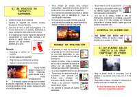 Prevención y combate contra incendios