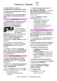 Prevenção do câncer de colo de útero através do exame citopatológico