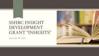 SSHRC Insight Development Grant Insights