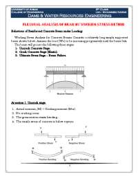 Flexural Analysis of Reinforced Concrete Beams