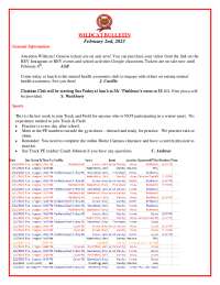 WILDCAT BULLETIN February 2nd, 2023
