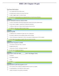 HIEU 201 Chapter 10 Quiz
