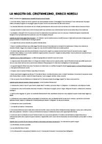 libro LA NASCITA DEL CRISTIANESIMO di Enrico Norelli