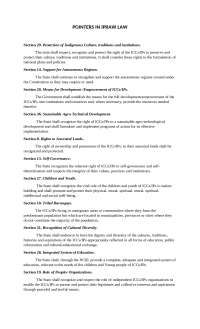 Indigenous Cultural Rights and Empowerment in the Philippines