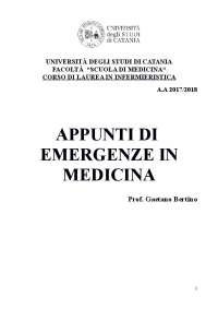 Emergenze in medicina