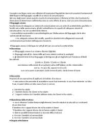 Linguistica Generale: Esercizi e Quiz - Prof. Franco
