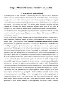 Testo "Tempo e Mito"