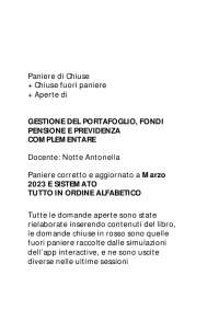 Chiuse + fuori paniere + aperte AZ GESTIONE DEL PORTAFOGLIO Notte Antonella 2024 ECONOMIA