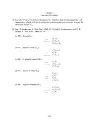 Chapter 7 answer inorganic textbook