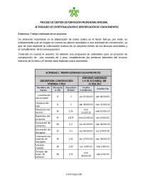 Programacion de obra casa planta sencilla