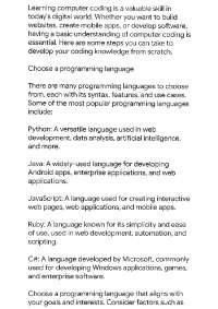 Basic programming language