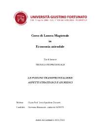 LE FUSIONI TRANSFRONTALIERE: ASPETTI STRATEGICI E GIURIDICI