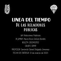 LINEA DEL TIEMPO DE LAS RRPP
