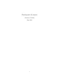 Incertezza di misura: concetti, metodi e valutazione - Prof. Cattini