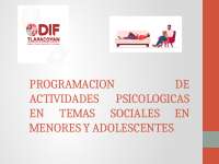 Problemas de conducta en la adolescencia