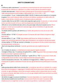 Diritto comunitario L22 SCIENZE MOTORIE PEGASO COMPLETO