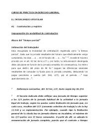 Prácticas derecho laboral