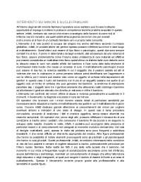 INTERVENTO DELL'OSS SU MINORE