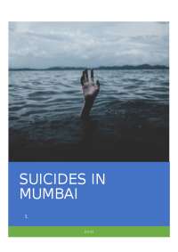 Suicide Rates in Mumbai: Analysis of Causes and Prevention Strategies