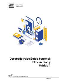 Desarrollo Psicológico Personal: Guía de Aprendizaje para Estudiantes de Psicología