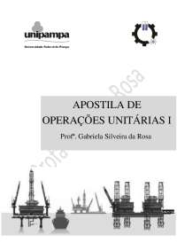 Apostila de operações unitárias I