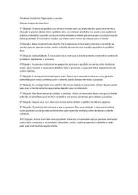 Atividade de negociação e vendas