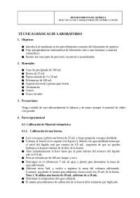 Práctica 1: TÉCNICAS BÁSICAS DE LABORATORIO