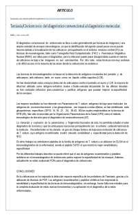 Diagnóstico de cisticercosis: avances y desafíos