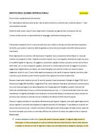 Diritto degli scambi interculturali - LMCCI