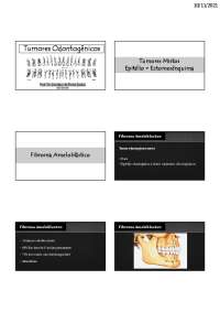 esquema de patologia oral