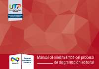 Manual de Lineamientos para la Diagramación Editorial: Universidad Tecnológica de Pereira